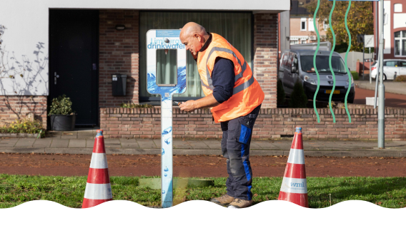 WML Watertaps tijdelijk buiten gebruik