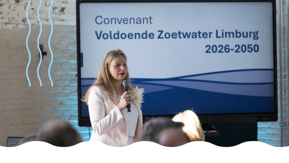 Limburg slaat handen ineen voor voldoende zoetwater 